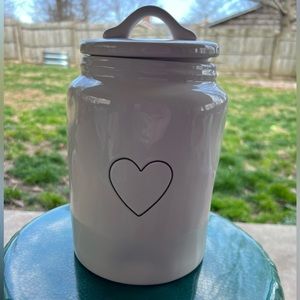 Rae Dunn- Heart Canister